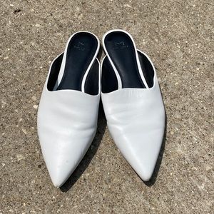 Marc Fisher Leather Mules SZ 8